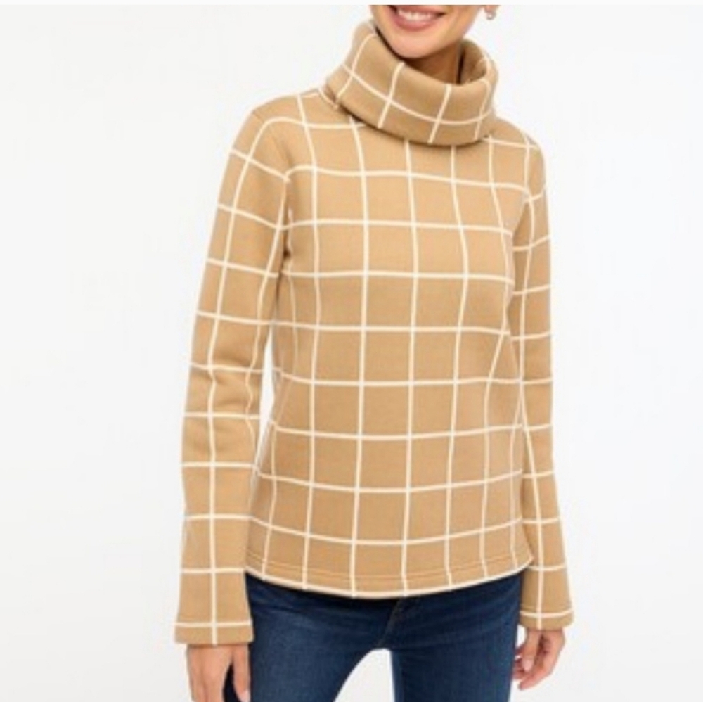 J. Crew Funnelneck Pullover Sweater Turtleneck